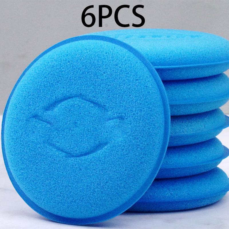 6PCS Foam Wax Applicator Pad Hand Waxing Foam Car Care Sponge Applicator Cleaning Detailing Pads Polish For Auto Accessories
6PCS Foam Wax Applicator Pad Hand Waxing Foam Car Care Sponge Applicator Cleaning Detailing Pads Polish For Auto Accessories