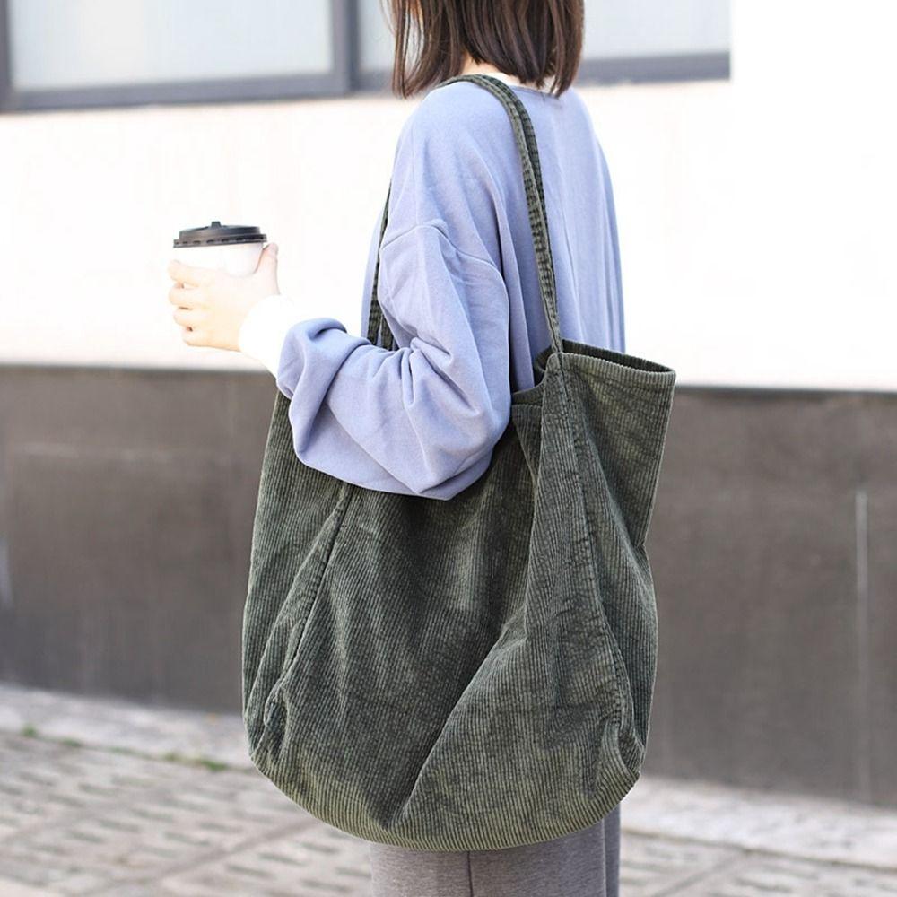 Artistic Corduroy Shoulder Bag Large Capacity Cloth Tote Bag Versatile Canvas Handbag Autumn коричневый
Artistic Corduroy Shoulder Bag Large Capacity Cloth Tote Bag Versatile Canvas Handbag Autumn коричневый