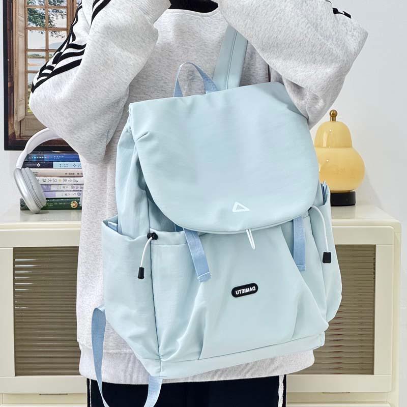 Повседневный простой рюкзак большой вместимости для старшеклассниц, новый рюкзак высокой ценности, свежий и милый
Повседневный простой рюкзак большой вместимости для старшеклассниц, новый рюкзак высокой ценности, свежий и милый