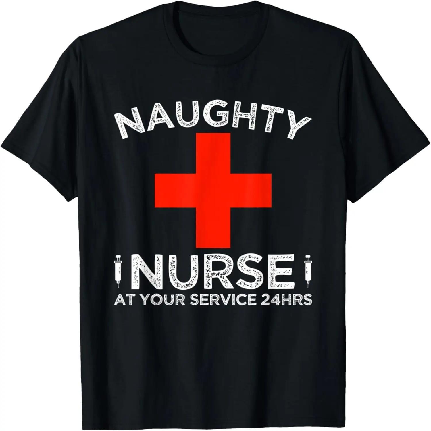 Naughty Nurse At Your Service 24 Hours Halloween Adult Joke T-Shirt XXXXXL різнокольоровий
Naughty Nurse At Your Service 24 Hours Halloween Adult Joke T-Shirt XXXXXL різнокольоровий