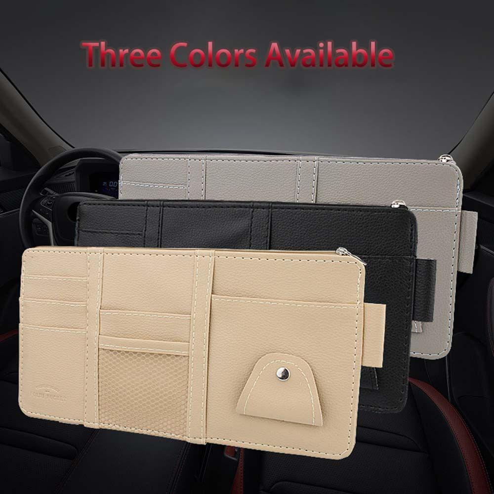 Holder Auto Sunshade Storage Bag Car Styling Accessories Car Sun Visor Storage Folder Glasses Clip чорний
Holder Auto Sunshade Storage Bag Car Styling Accessories Car Sun Visor Storage Folder Glasses Clip чорний