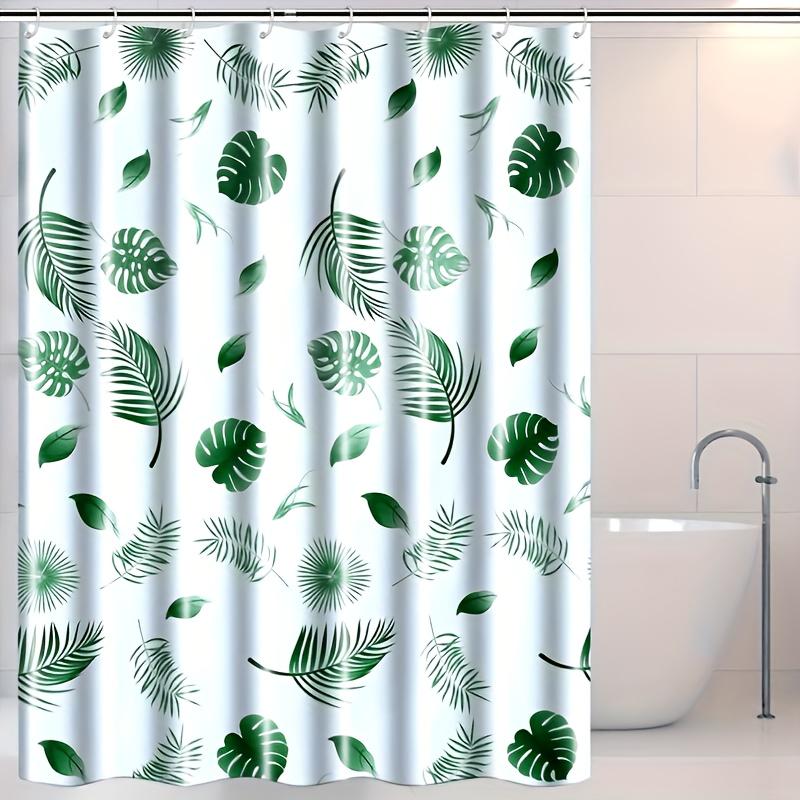 One Fashionable Tropical Floral Shower Curtain, With Hook And Pad Ring For Bathroom Decoration, Best For Christmas W60H190(CM)-1 Pcs
One Fashionable Tropical Floral Shower Curtain, With Hook And Pad Ring For Bathroom Decoration, Best For Christmas W60H190(CM)-1 Pcs