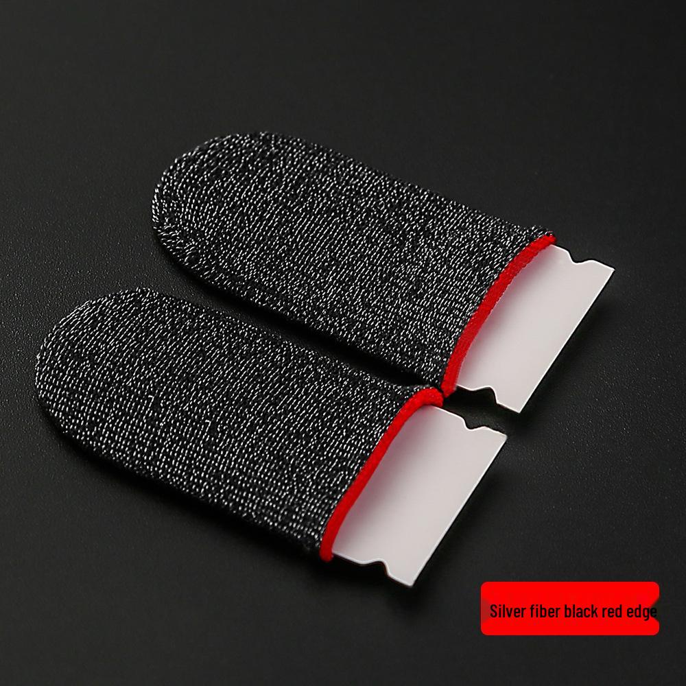 Silver Fiber Esports Gaming Finger Cots, Sweatproof, Anti-Touch, Sensitive, 24-Needle, Universal for Mobile Devices, 2025 Model
Silver Fiber Esports Gaming Finger Cots, Sweatproof, Anti-Touch, Sensitive, 24-Needle, Universal for Mobile Devices, 2025 Model