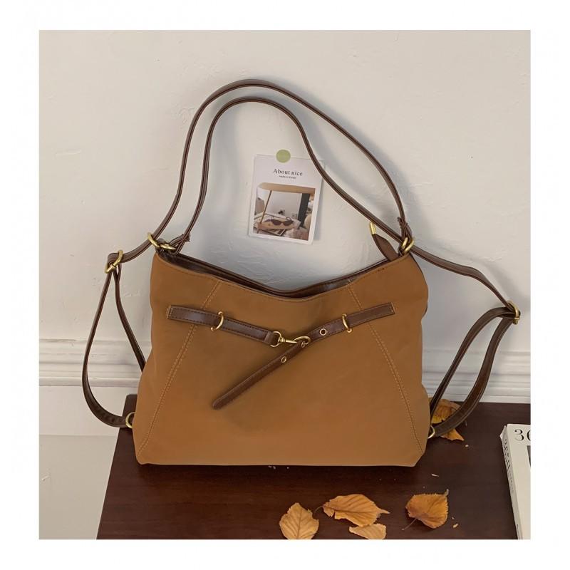 Lazy Style Tote Bag Women 2026 Super Popular Multi-style Hair Shoulder College Students Commuting Backpack коричневий
Lazy Style Tote Bag Women 2026 Super Popular Multi-style Hair Shoulder College Students Commuting Backpack коричневий