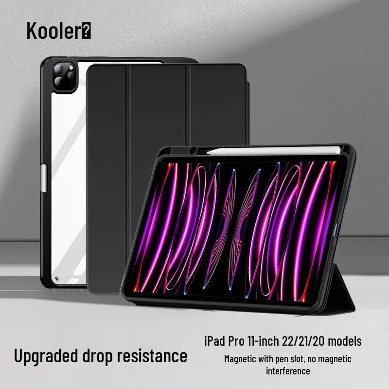 Coollfeng iPad Pro Anti-Fall Pen Slot Case iPad Pro 11-inch (2020-2022)
Coollfeng iPad Pro Anti-Fall Pen Slot Case iPad Pro 11-inch (2020-2022)