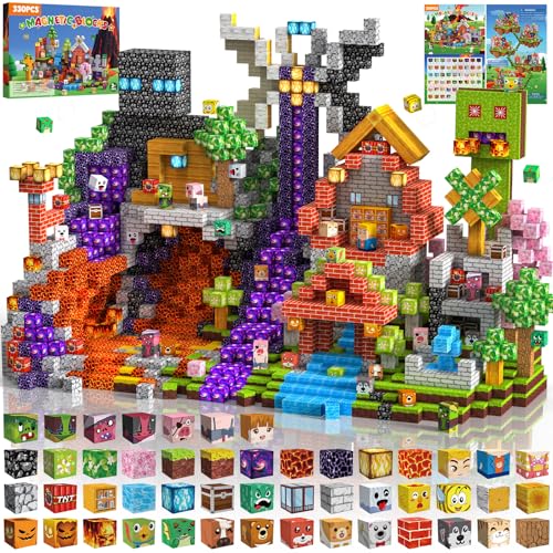 330 Pcs Magnetic Building Blocks, Magnetic Toys, Educational Toys for Kids, Learning and Building Construction Toys for Boys and Girls, Birthday Gift,
330 Pcs Magnetic Building Blocks, Magnetic Toys, Educational Toys for Kids, Learning and Building Construction Toys for Boys and Girls, Birthday Gift,