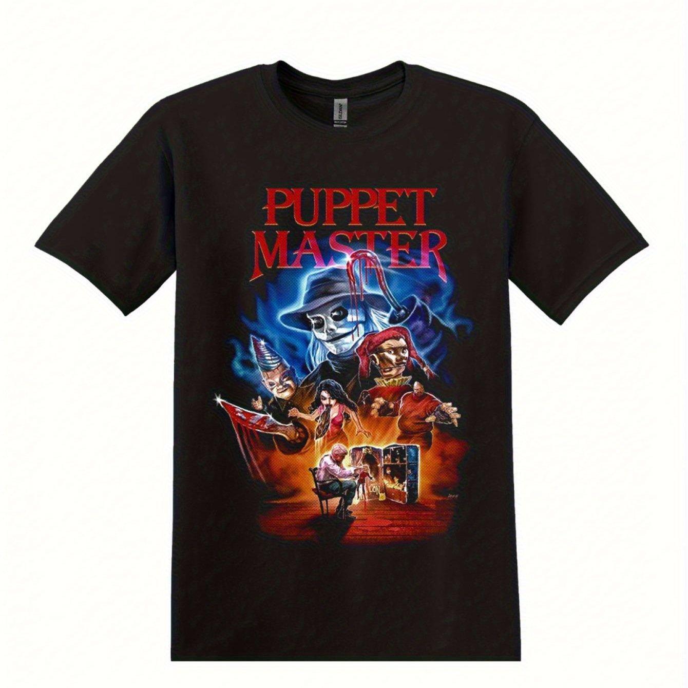 Puppet Master Movie Horror Graphic T-shirt Four Seasons New Style Men s and Women s Cotton Casual Fashion Street Clothing 4XL
Puppet Master Movie Horror Graphic T-shirt Four Seasons New Style Men s and Women s Cotton Casual Fashion Street Clothing 4XL