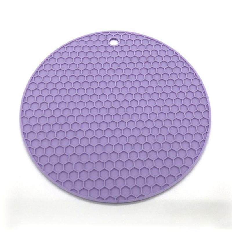 1pcs Round Honeycomb Heat Resistant Silicone Mat Drink Coasters Anti Scalding Anti-slip Heat Insulation Pot Mat Kitchen Accessories 14.5cm фиолетовый
1pcs Round Honeycomb Heat Resistant Silicone Mat Drink Coasters Anti Scalding Anti-slip Heat Insulation Pot Mat Kitchen Accessories 14.5cm фиолетовый