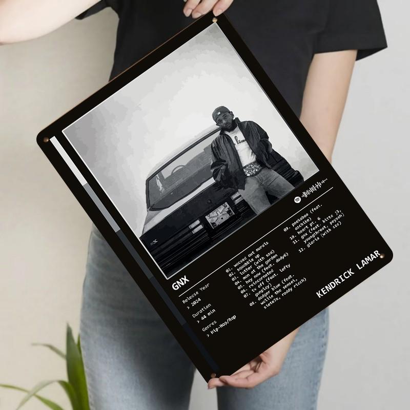 Kendrick Lamar GNX Album Cover Custom Metal Wall Art Decor for Music Fans Home Decorations 20x30cm(7.8x11.8inch)
Kendrick Lamar GNX Album Cover Custom Metal Wall Art Decor for Music Fans Home Decorations 20x30cm(7.8x11.8inch)