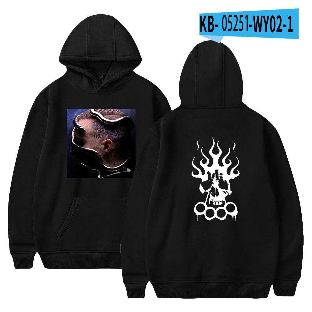 Rapper Kontra K Hoodies Singer Graphic Printing New Sweatshirts for Fans Long Sleeve Men Women Clothing Sudaderas Hip Hop Hoody 3XL
Rapper Kontra K Hoodies Singer Graphic Printing New Sweatshirts for Fans Long Sleeve Men Women Clothing Sudaderas Hip Hop Hoody 3XL