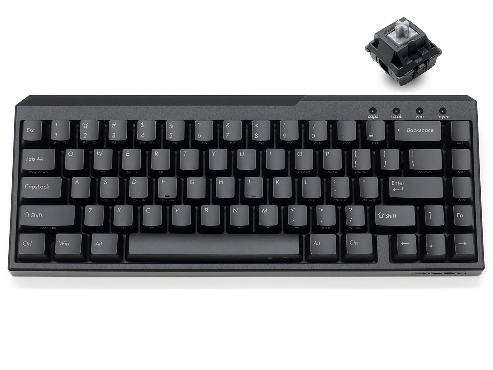FILCO Majestouch Xacro M3A English Layout 67 Keys Hardware & Software Macro Programming Compatible DIP Switch Operation PBT Keycaps 65% Compact
FILCO Majestouch Xacro M3A English Layout 67 Keys Hardware & Software Macro Programming Compatible DIP Switch Operation PBT Keycaps 65% Compact