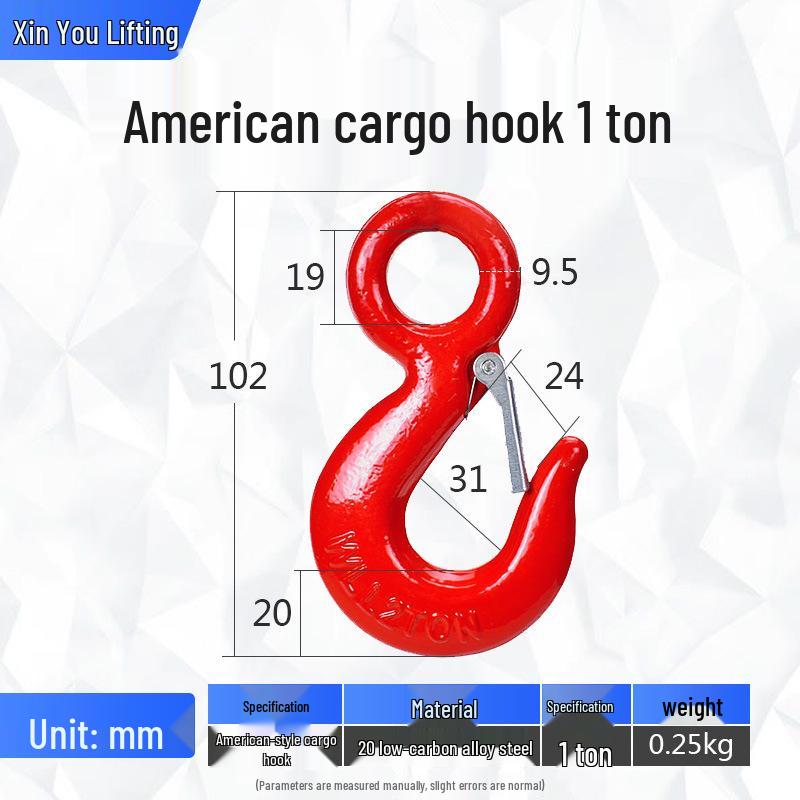 Ram s Horn Lifting Hook - Large Opening Eye for Overhead Crane Sling Rigging
Ram s Horn Lifting Hook - Large Opening Eye for Overhead Crane Sling Rigging