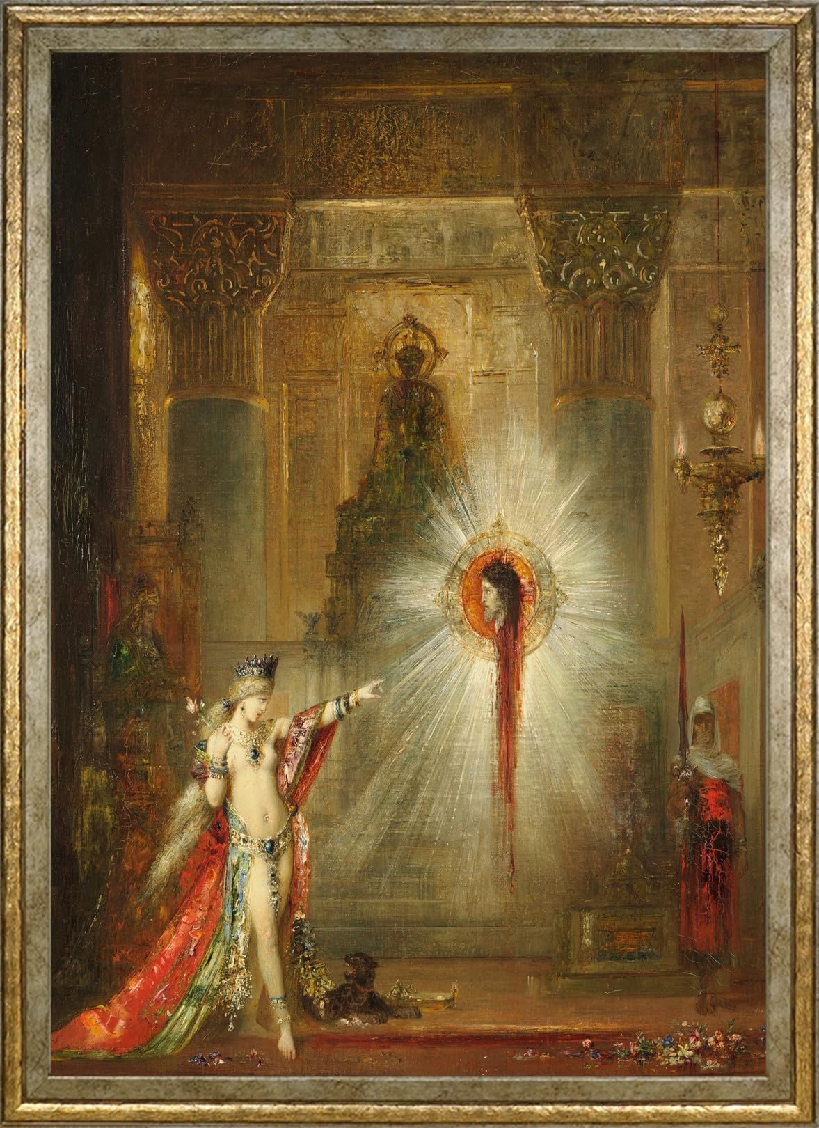 Gustave Moreau (The Apparition) Poster, A3 Size, Interior Wallpaper, Painting, Art Poster, Gold Frame
Gustave Moreau (The Apparition) Poster, A3 Size, Interior Wallpaper, Painting, Art Poster, Gold Frame