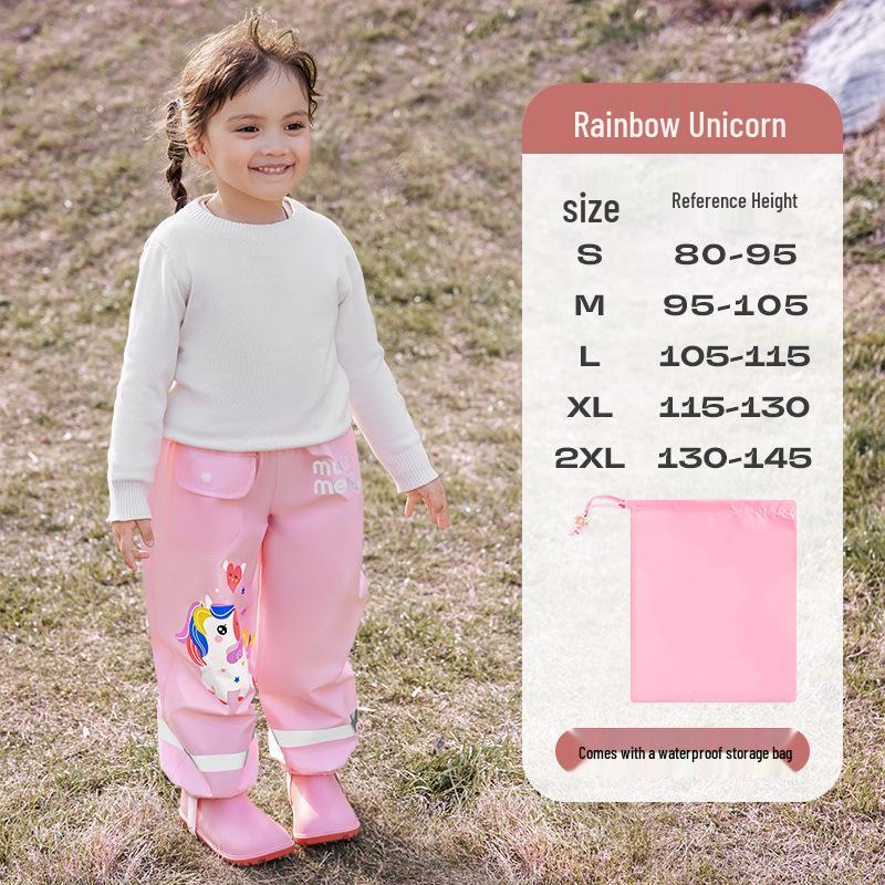 Waterproof Cartoon Rain Pants for Toddlers: Boys, Girls, and Babies XXL
Waterproof Cartoon Rain Pants for Toddlers: Boys, Girls, and Babies XXL