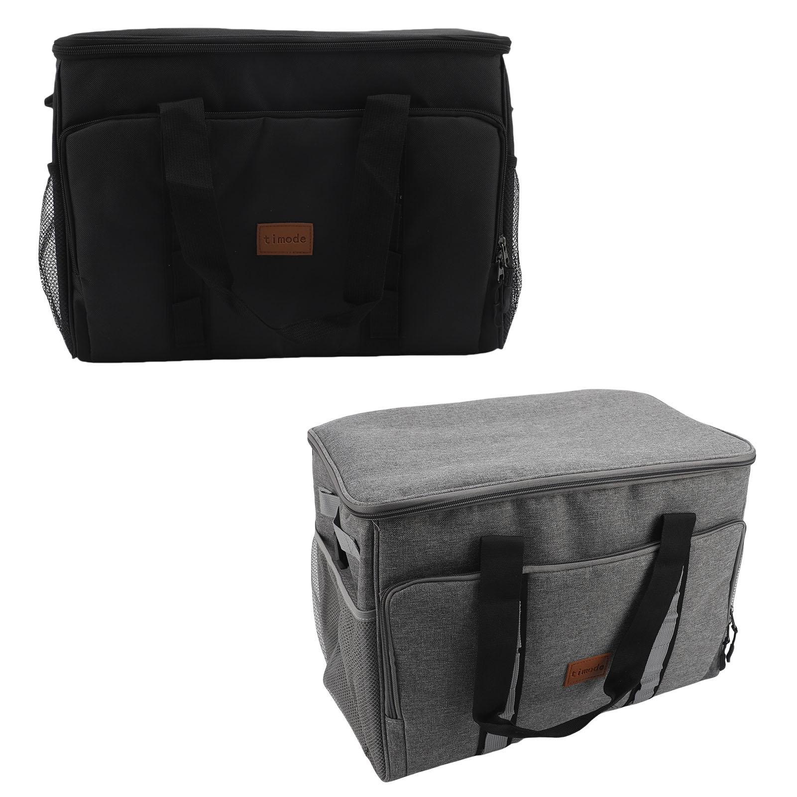 Picnic Bag 35L Large Capacity Rain Proof Leakproof Portable Picnic Insulated Cooler Bag with Shoulde Black
Picnic Bag 35L Large Capacity Rain Proof Leakproof Portable Picnic Insulated Cooler Bag with Shoulde Black