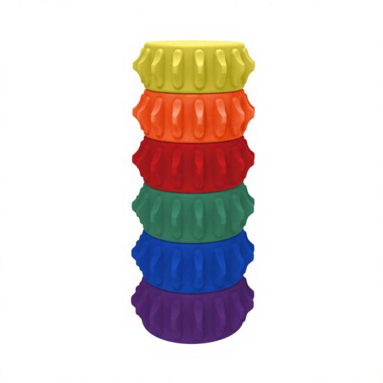 6Pcs/Set Stress Relief Sensory Toy Magnetic Silicone Textured Roller Anti-anxiety Fidget Toy Office Worker Focus Aid Decompression Tool
6Pcs/Set Stress Relief Sensory Toy Magnetic Silicone Textured Roller Anti-anxiety Fidget Toy Office Worker Focus Aid Decompression Tool