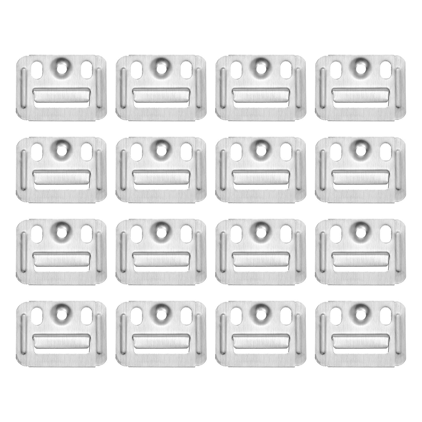 uxcell 120pcs Wall Panel Buckles Stainless Steel Integrated Wall Panel Clips Furniture Fixing Clamps Hanger Wall Mounting Clips Silver 40mmx30mmx0.4mm
uxcell 120pcs Wall Panel Buckles Stainless Steel Integrated Wall Panel Clips Furniture Fixing Clamps Hanger Wall Mounting Clips Silver 40mmx30mmx0.4mm