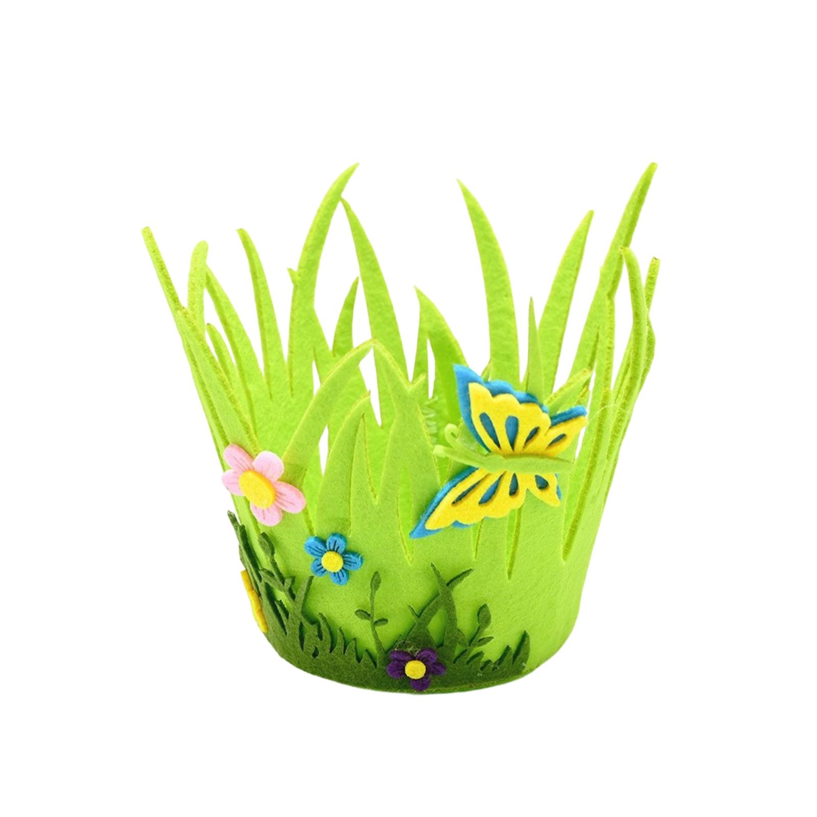 Easter Decorations Non-woven Fabric Round Egg Basket Easter Decorative Ornament
Easter Decorations Non-woven Fabric Round Egg Basket Easter Decorative Ornament