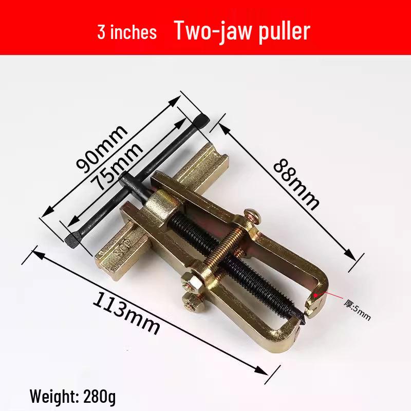 Two-Jaw Bearing Separator and Puller for Automotive Repair
Two-Jaw Bearing Separator and Puller for Automotive Repair