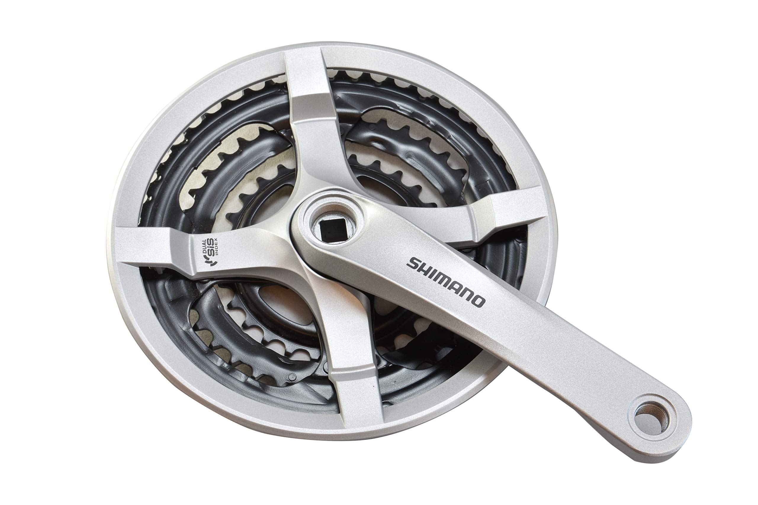 SHIMANO Серебристый с защитой цепи Совместимо с задней передачей x 3 скорости передней передачи Количество зубьев FC-TY501 6/7/8 48-38-28T
SHIMANO Серебристый с защитой цепи Совместимо с задней передачей x 3 скорости передней передачи Количество зубьев FC-TY501 6/7/8 48-38-28T