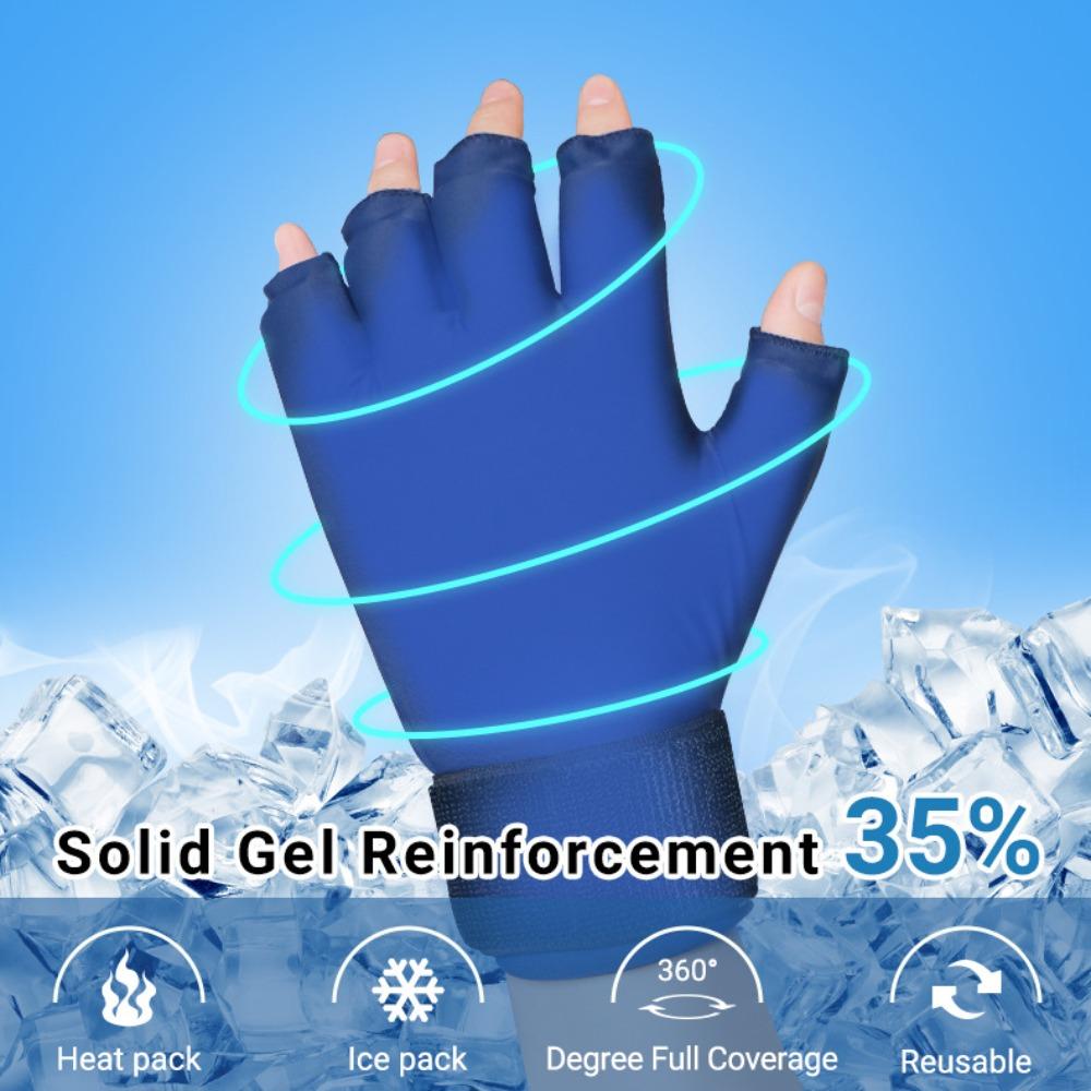Soft Gel Ice Glove 360° Ice Pack Wrist Brace Pressure Relief Solid Gel Glove Home чорний
Soft Gel Ice Glove 360° Ice Pack Wrist Brace Pressure Relief Solid Gel Glove Home чорний
