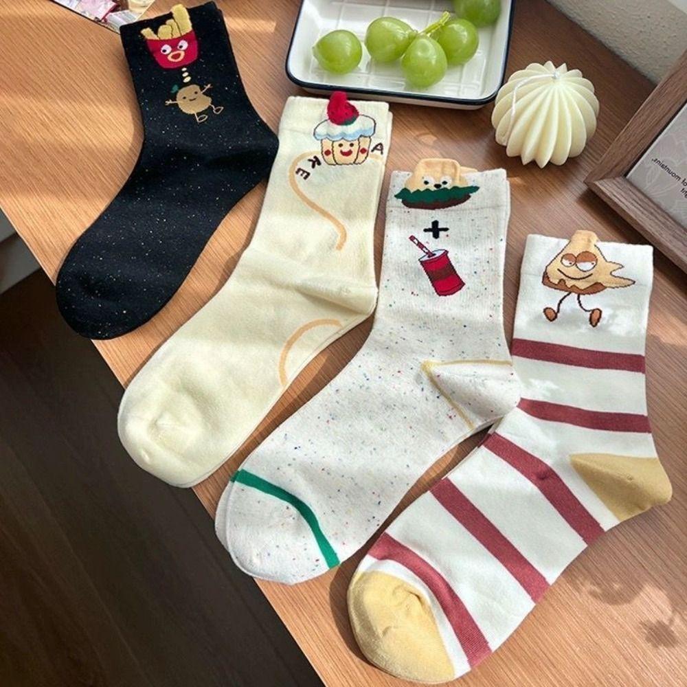 Stripe Cartoon Chips Hamburger Ankle Socks Letter Women s Summer Cartoon Socks Streetwear Style 1
Stripe Cartoon Chips Hamburger Ankle Socks Letter Women s Summer Cartoon Socks Streetwear Style 1