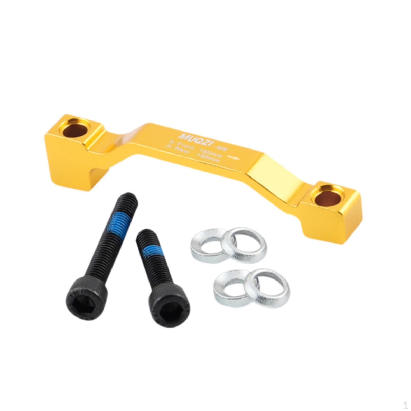 Bicycle Brake Mounting Bracket, Disc Adapter for Bikes, 180mm Replacement Mountain Bike Systems золотий
Bicycle Brake Mounting Bracket, Disc Adapter for Bikes, 180mm Replacement Mountain Bike Systems золотий