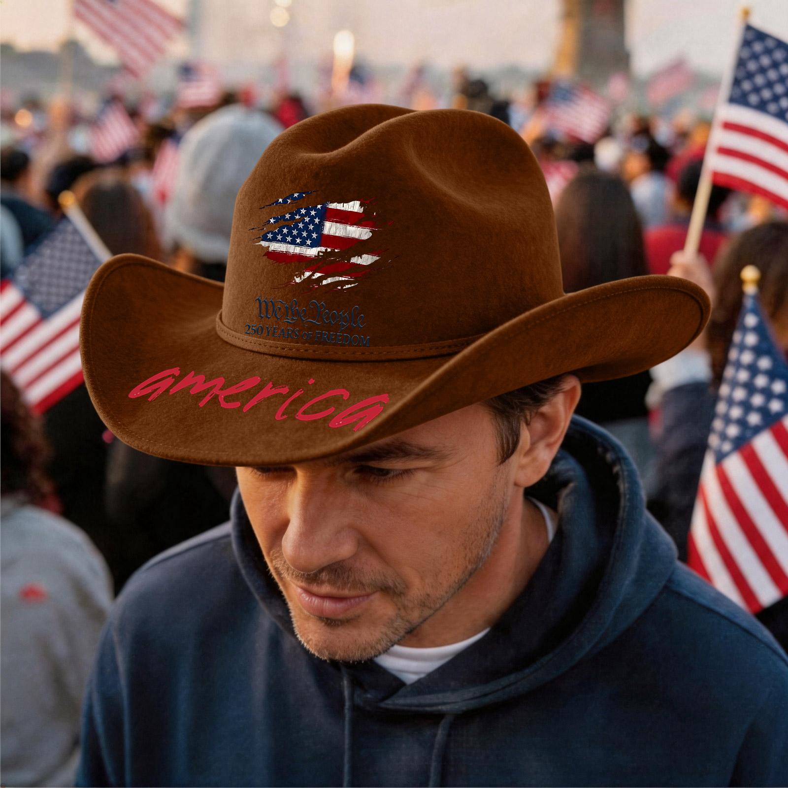 Men Women Casual Vintage Style Cowboy Hat Anniversary Graphic Print Denim Wide Brim Outdoor Sun Protection Western Cap One Size
Men Women Casual Vintage Style Cowboy Hat Anniversary Graphic Print Denim Wide Brim Outdoor Sun Protection Western Cap One Size