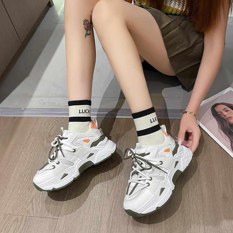 Mesh breathable sneakers women s 2025 spring and summer new platform dad shoes show feet small casual bread shoes Internet celebrities 40 синій
Mesh breathable sneakers women s 2025 spring and summer new platform dad shoes show feet small casual bread shoes Internet celebrities 40 синій