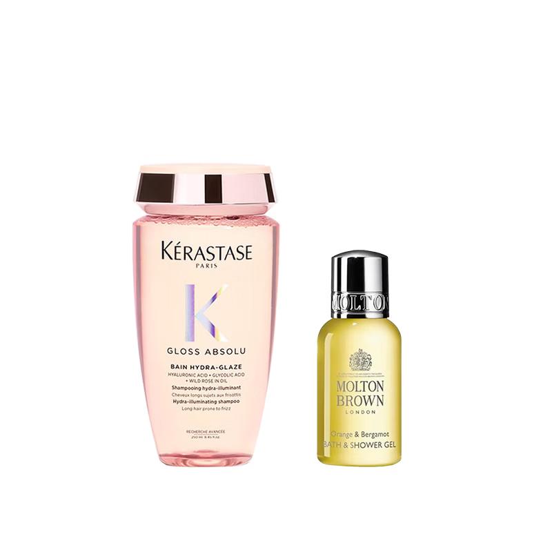 Kérastase Glaze Rose Shampoo & Molton Brown Shower Gel Set
Kérastase Glaze Rose Shampoo & Molton Brown Shower Gel Set