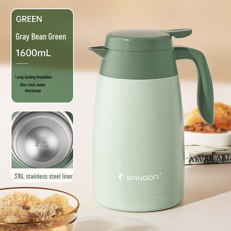 2L Stainless Steel Thermos Flask for Home, Dorm or Student Use
2L Stainless Steel Thermos Flask for Home, Dorm or Student Use