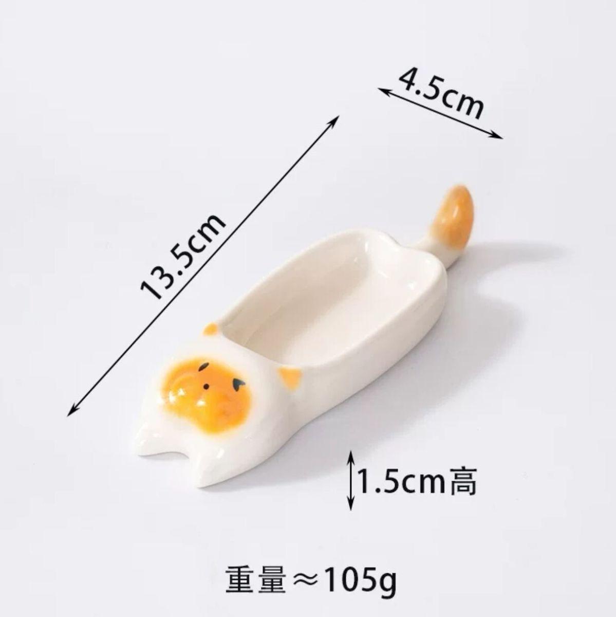 Cute Ceramic Cat Dipping Dish, Ceramic Household Soy Sauce Dish, Tomato Sauce Small Dish, Multifunctional Chopstick Holder
Cute Ceramic Cat Dipping Dish, Ceramic Household Soy Sauce Dish, Tomato Sauce Small Dish, Multifunctional Chopstick Holder