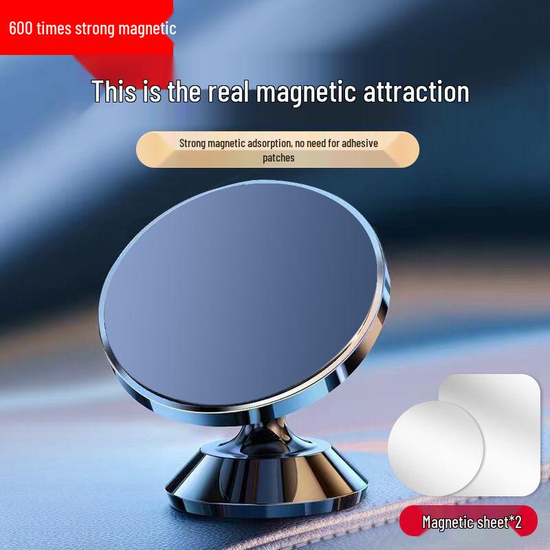 Premium Magnetic Car Phone Holder with Adhesive and Suction Cup Features 100 Magnetic Force Upgrade
Premium Magnetic Car Phone Holder with Adhesive and Suction Cup Features 100 Magnetic Force Upgrade