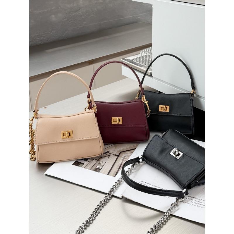 Top Layer Cowhide Armpit Bag Genuine Leather Tote Bag Soft Leather Handbag Chain Baguette Bag Fashionable Crossbody Bag For Women 16x4.5x10cm чёрный/серебряный
Top Layer Cowhide Armpit Bag Genuine Leather Tote Bag Soft Leather Handbag Chain Baguette Bag Fashionable Crossbody Bag For Women 16x4.5x10cm чёрный/серебряный