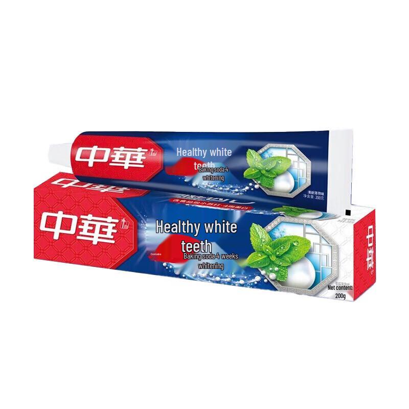 Zhonghua Baking Soda Fresh Mint Toothpaste
Zhonghua Baking Soda Fresh Mint Toothpaste