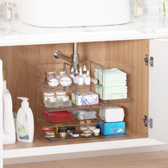 Yousheng Clear Pull-Out Drawers Storage Box Large Capacity Multipurpose Stackable Organizer Transparent Storage Bin with Handle чистий
Yousheng Clear Pull-Out Drawers Storage Box Large Capacity Multipurpose Stackable Organizer Transparent Storage Bin with Handle чистий