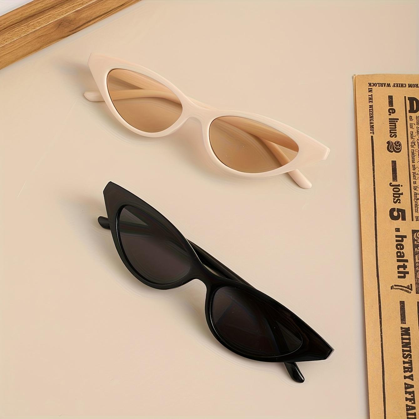 2/5pcs Small Cat Eye Sunglasses Women Cute Skinny Cat Eye Eyewear Retro Vintage Narrow Cateye Sunglasses Set Tawny
2/5pcs Small Cat Eye Sunglasses Women Cute Skinny Cat Eye Eyewear Retro Vintage Narrow Cateye Sunglasses Set Tawny