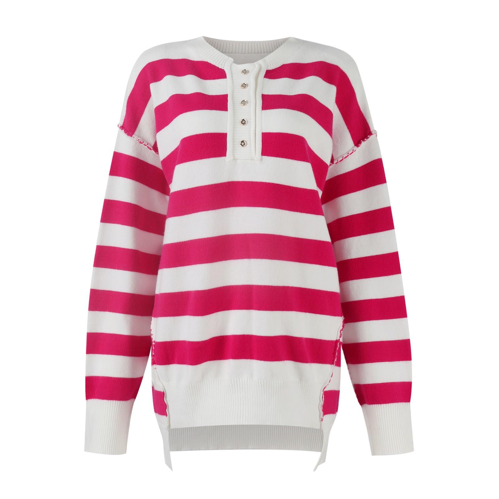 Женский клетчатый полосатый свитер Зимний осенний свитер с длинным рукавом Свитера большого размера Верхняя одежда M
Женский клетчатый полосатый свитер Зимний осенний свитер с длинным рукавом Свитера большого размера Верхняя одежда M