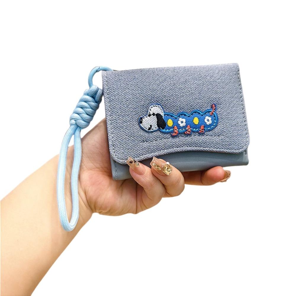 Dopamine Color Dachshund Embroidery Coin Purse with Keychain Pendant Small Item Bag Female/Girls синий
Dopamine Color Dachshund Embroidery Coin Purse with Keychain Pendant Small Item Bag Female/Girls синий