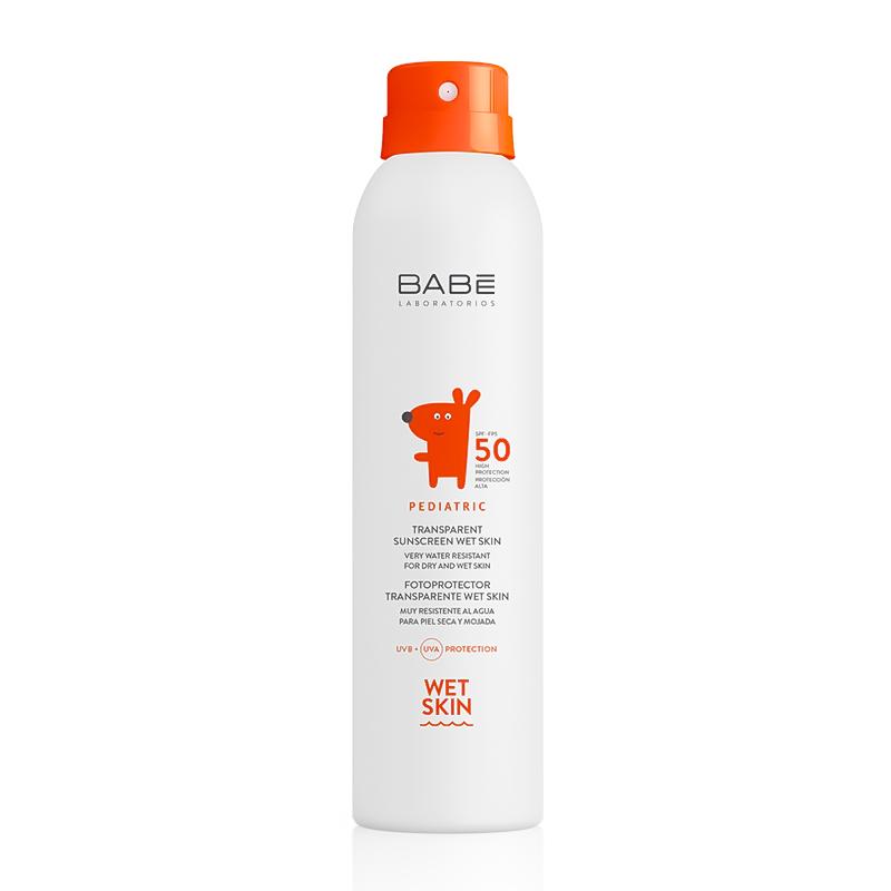 Pediatric Детский солнцезащитный спрей прозрачный водостойкий SPF50+ Babe Laboratorios 200 мл
Pediatric Детский солнцезащитный спрей прозрачный водостойкий SPF50+ Babe Laboratorios 200 мл