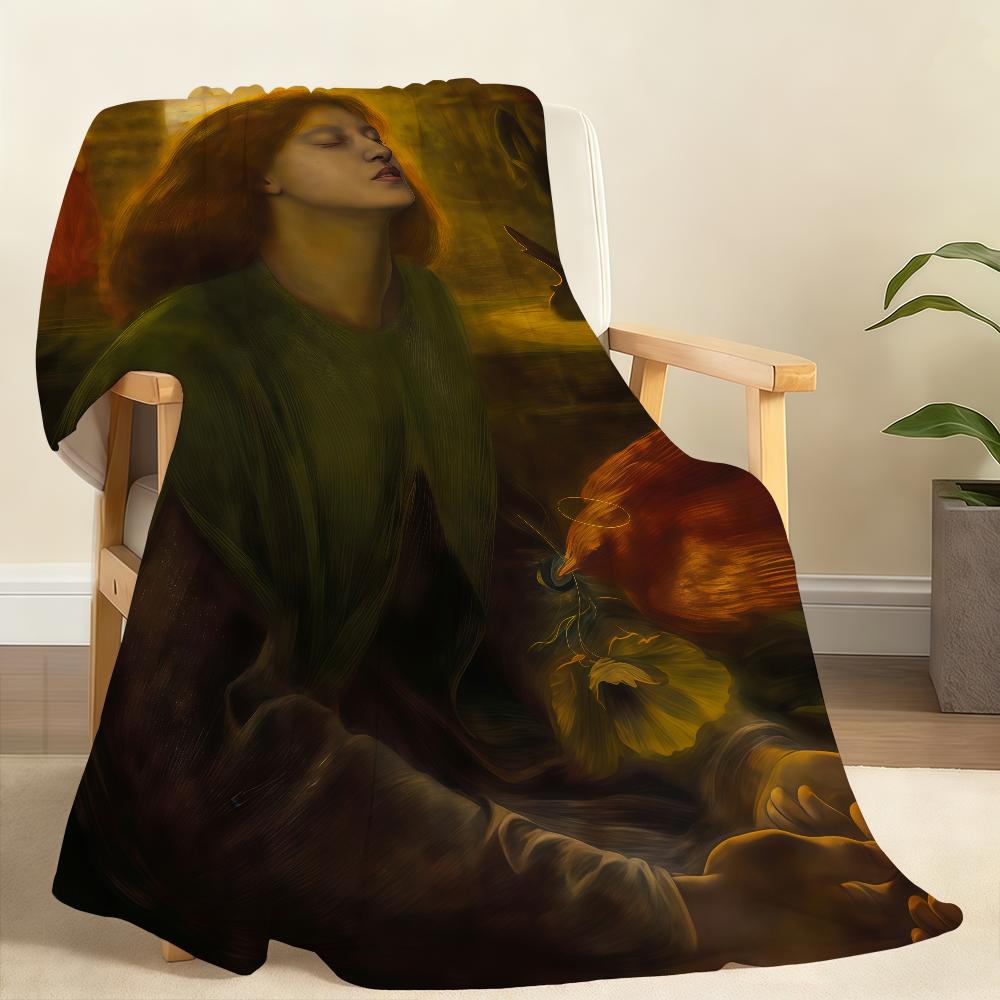 Painter D Dante G GabrielS R Rossetti Blanket For Soft Throw Blanket for Picnic Bed Sofa Home Bedroom Cozy Warm Comfortable 75x90cm
Painter D Dante G GabrielS R Rossetti Blanket For Soft Throw Blanket for Picnic Bed Sofa Home Bedroom Cozy Warm Comfortable 75x90cm