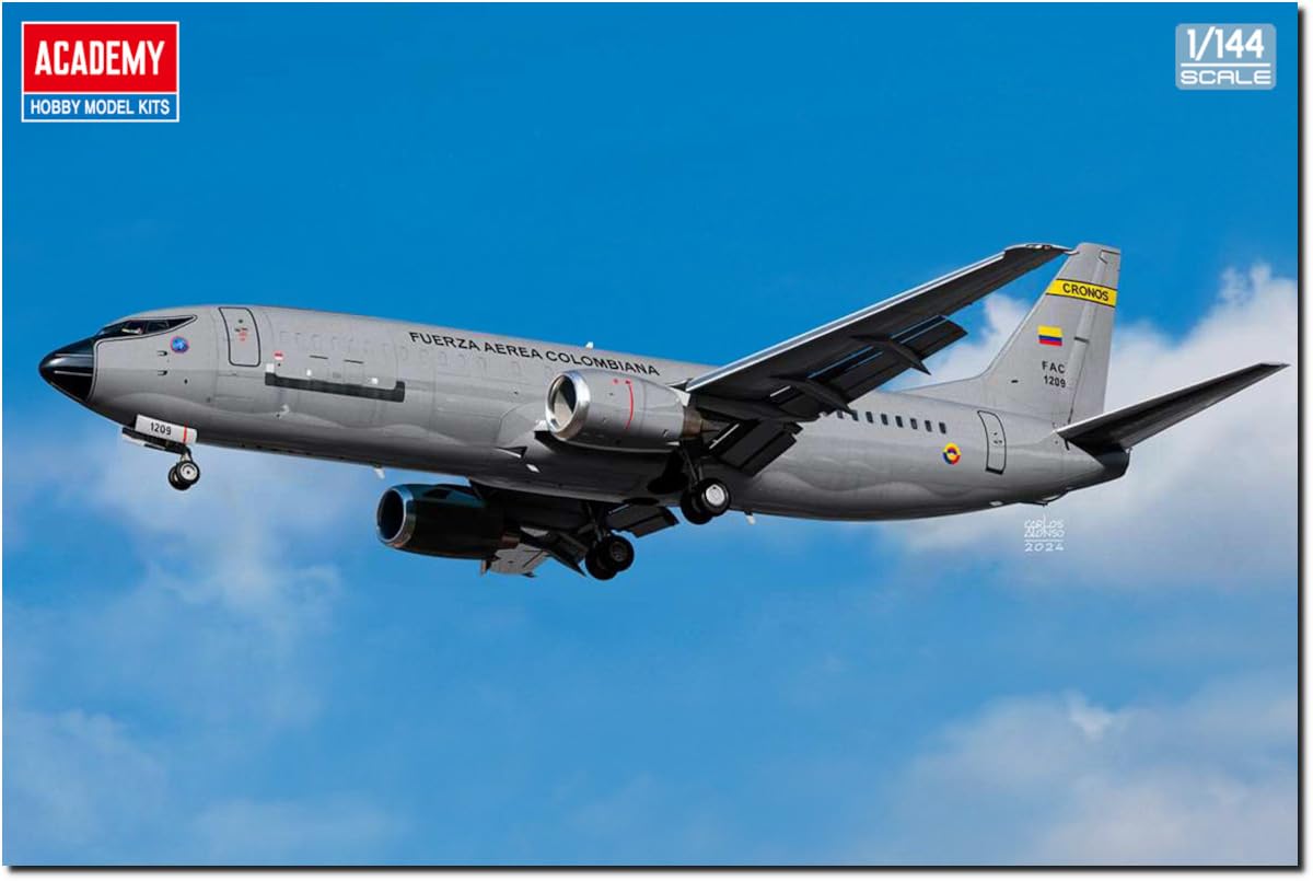 Academy 1/144 Columbia Boeing 737 Plastic Model 12639
Academy 1/144 Columbia Boeing 737 Plastic Model 12639