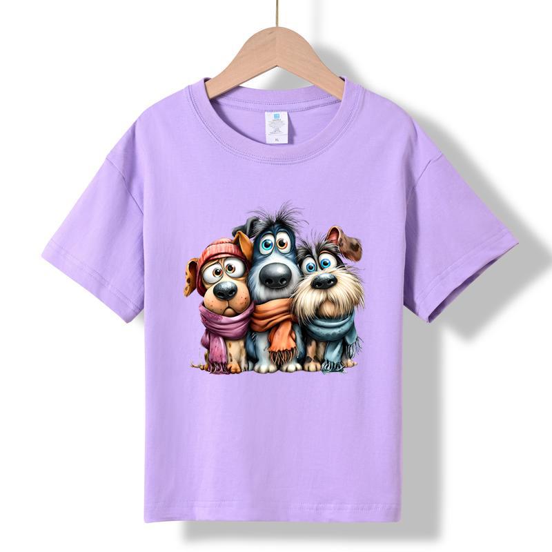 MC-73 MINISO 2026 Summer Kids 100% Cotton T-Shirt Cute Winter Dogs Print Short Sleeve Casual Tee for Boys Girls Ages 2-12 150
MC-73 MINISO 2026 Summer Kids 100% Cotton T-Shirt Cute Winter Dogs Print Short Sleeve Casual Tee for Boys Girls Ages 2-12 150