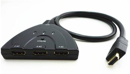 HDMI 3HDMI - HDMI - 3D совместимые входы на 1 переключатель/селектор (женский мужской) В1.4 (3 выход)
HDMI 3HDMI - HDMI - 3D совместимые входы на 1 переключатель/селектор (женский мужской) В1.4 (3 выход)