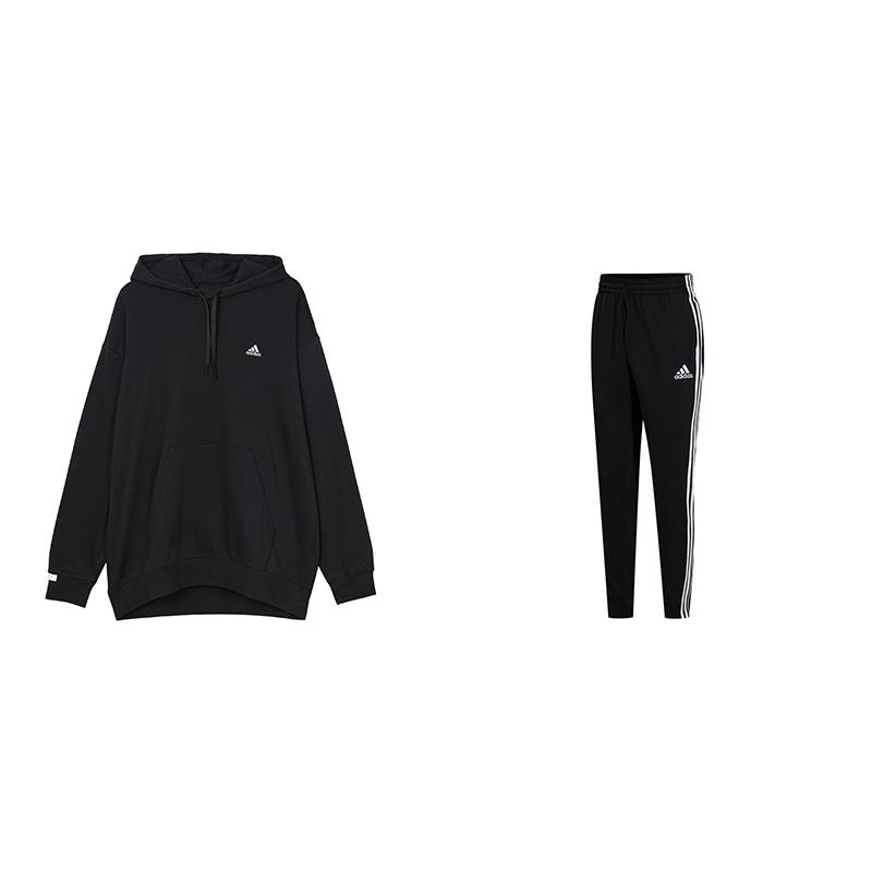 Adidas Logo Thickened Casual Long Sleeve Hooded Striped Retro Knitted Sweatpants Set Unisex Sweatpants Set Black IV7600+GK8995 S
Adidas Logo Thickened Casual Long Sleeve Hooded Striped Retro Knitted Sweatpants Set Unisex Sweatpants Set Black IV7600+GK8995 S