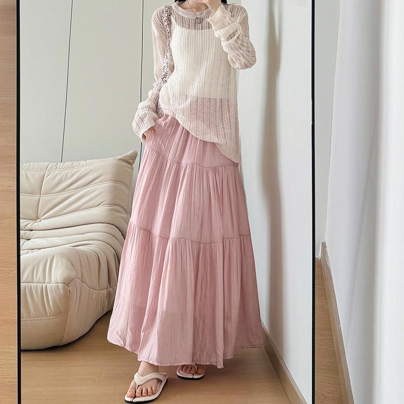 Белая юбка-пачка для женщин на лето, новый стиль, нежный темперамент, юбка миди для стройных и милых, А-силуэт S
Белая юбка-пачка для женщин на лето, новый стиль, нежный темперамент, юбка миди для стройных и милых, А-силуэт S