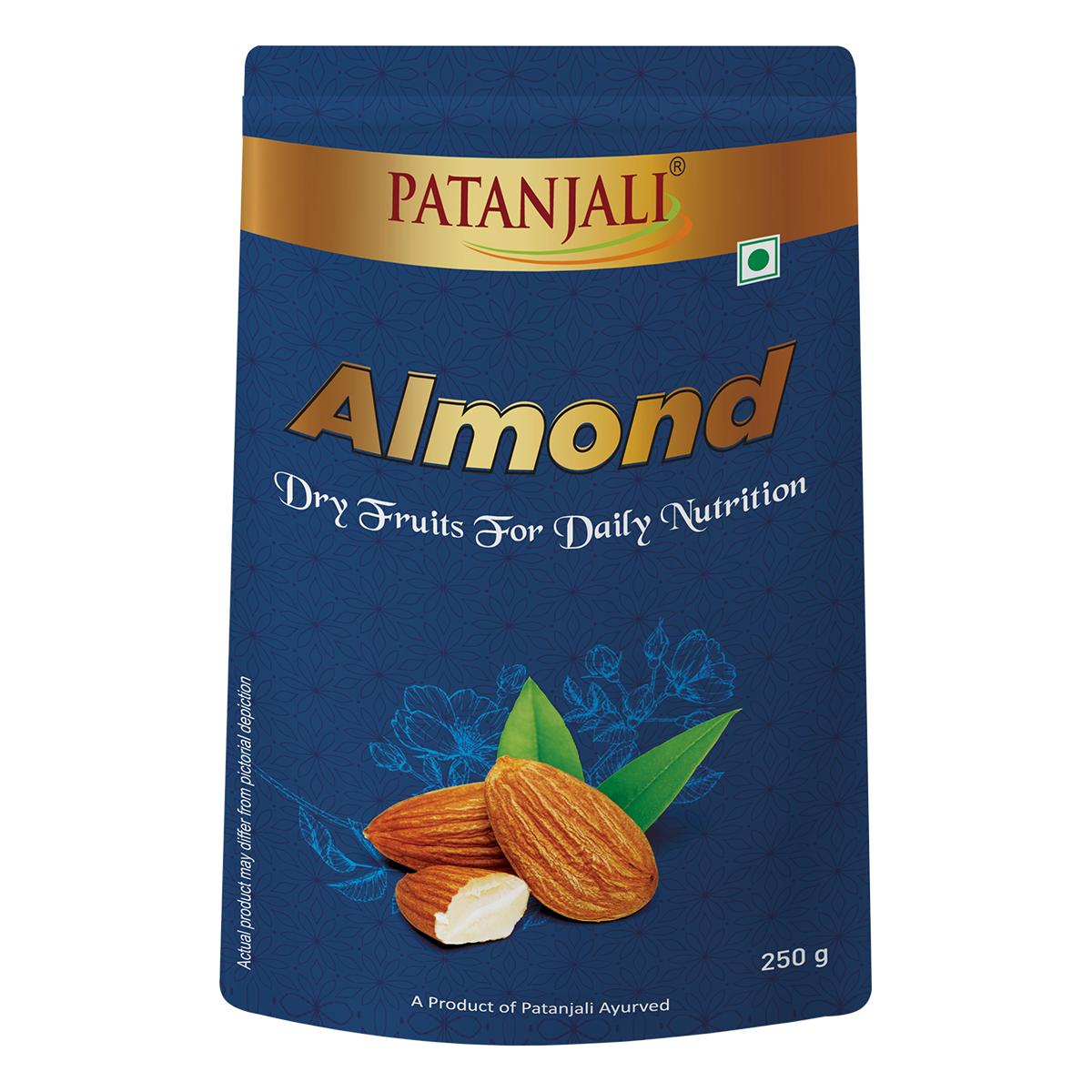 Patanjali Almond (Badam) 250gm
Patanjali Almond (Badam) 250gm