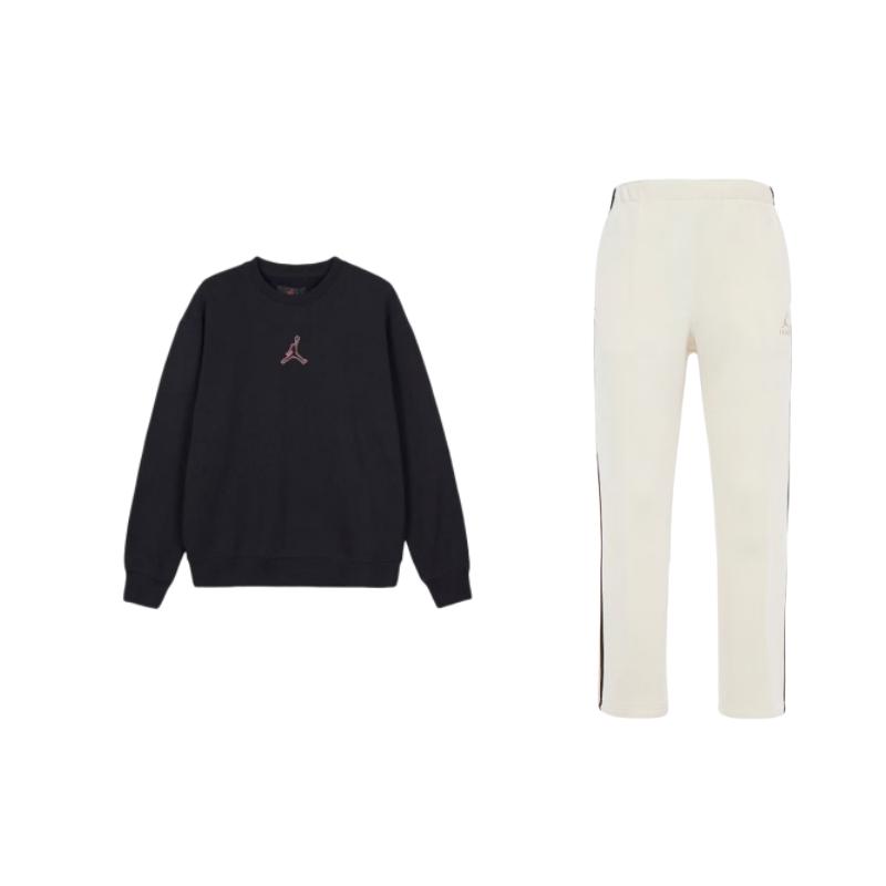 Jordan Comfortable Round Neck Pullover Sweatshirt And Knit Long Pants Set With Simple Brand Logo Print Men Activewear DV7464-113+FV4018-010 S
Jordan Comfortable Round Neck Pullover Sweatshirt And Knit Long Pants Set With Simple Brand Logo Print Men Activewear DV7464-113+FV4018-010 S