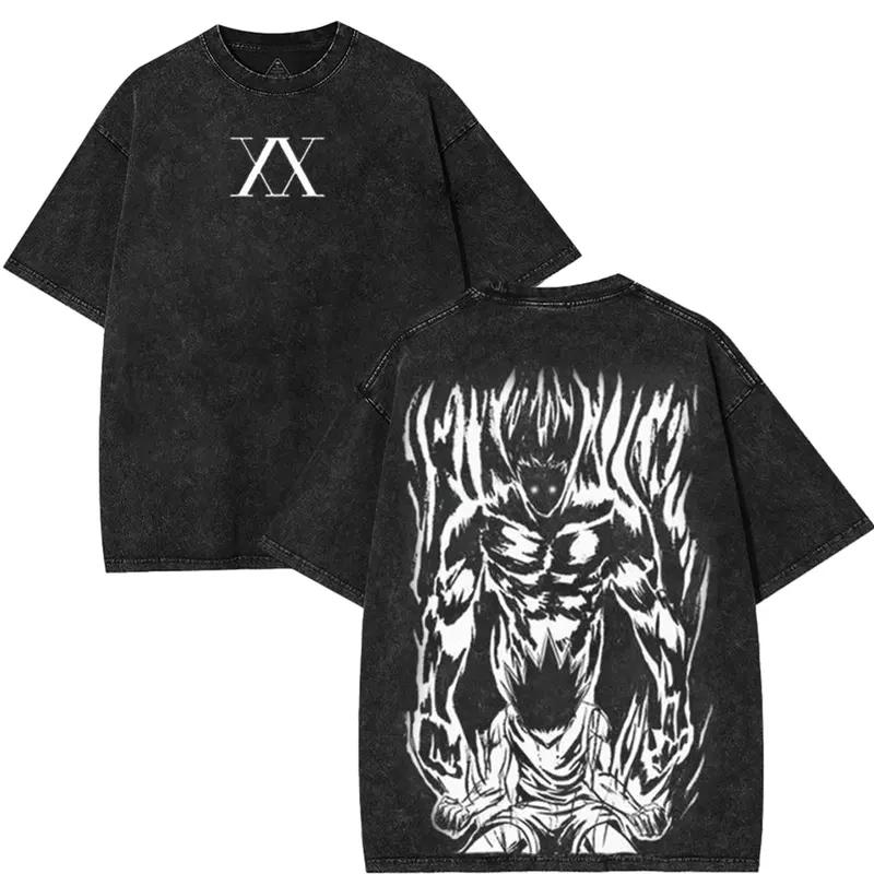 Hot Anime Hunter Hunter Gon Freecss Print Tshirt Unisex Short Sleeve Clothing Cotton Tshirt Retro Washed T Shirt Harajuku Tops S
Hot Anime Hunter Hunter Gon Freecss Print Tshirt Unisex Short Sleeve Clothing Cotton Tshirt Retro Washed T Shirt Harajuku Tops S