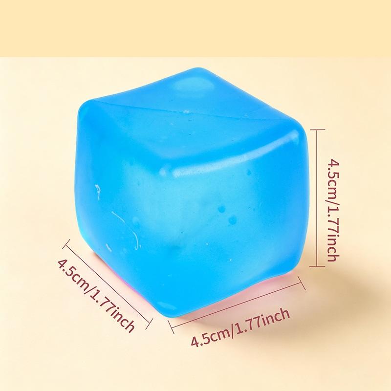 Ice Cube Squishy Toy Maltose Filled Slow Rebound Shapeable Sensory Fidget Toy Stress Relief Anxiety Relief Decompression Toy A2
Ice Cube Squishy Toy Maltose Filled Slow Rebound Shapeable Sensory Fidget Toy Stress Relief Anxiety Relief Decompression Toy A2